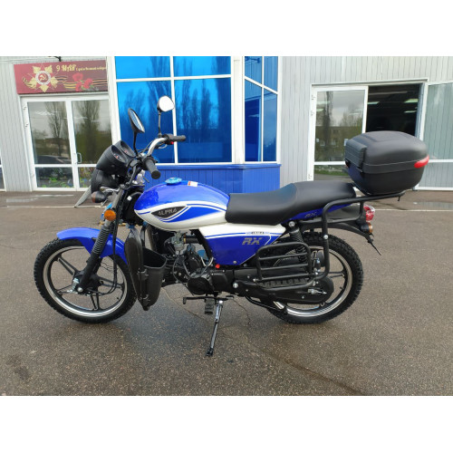 Мопед MOTOLAND ALPHA RX LUX 11 синий/белый *1