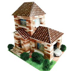 Игра КОНСТРУКТОР Домик кирпичики, 400 деталей (4734693)