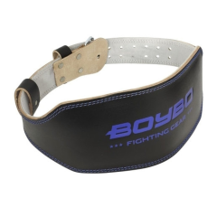 Пояс т/а BoyBo Legend BB700 черный/синий кожа M