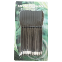 Дротики для арбалета Man Kung (пластиковые, черные, 12 штук)