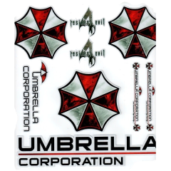 Наклейки набор Umbrella светоотражающий