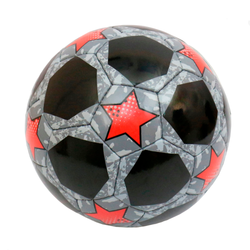 Мяч ф/б INGAME PRO BLACK р.5 черный/красный