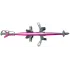 Комплект лыжный детский  VUOKATTI с палками 75/75 (10) (Magenta)