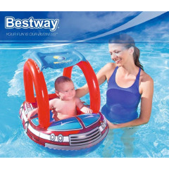 Лодочка BESTWAY 34093B с сиденьем и тентом