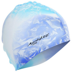 Шапочка для плавания ONLYTOP SWIM силикон (3791417)