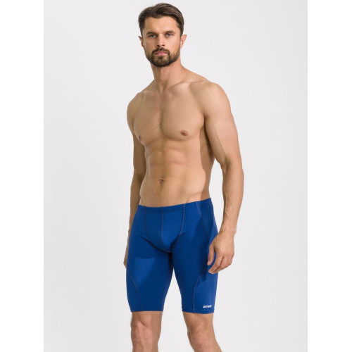 Плавки ATEMI TSAP01LB шорты, синие,антихлор,  р-р.48