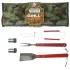 Набор для барбекю Grill Master  (фартук, щипцы, лопатка, вилка, солонка, перечница) (4488229)