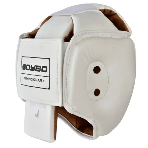 Шлем для карате BOYBO BH100 белый (XL)