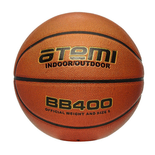 Мяч б/б ATEMI BB400 р. 6, ПУ, 8 панелей