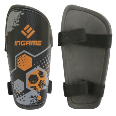 Щитки футбольные INGAME FREESTYLE IF-401 оранжевые (M)