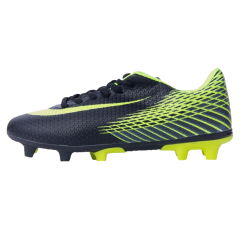 Бутсы ф/б TELLSON MSR цв. черный/зеленый, синт.кожа, Р.37