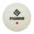 Мячи для н/т INGAME IG020 1*,  10 шт, белый