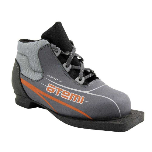 Ботинки лыжные 75мм ATEMI А230 Jr grey р.33