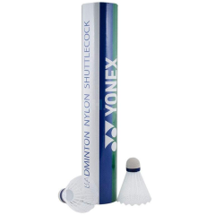 Воланы пластиковые YONEX GR 101, белые (в тубе, 12шт) (01024)