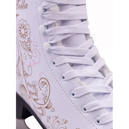 Коньки фигурные VIRTEY BELLA р.40 (иск. мех)