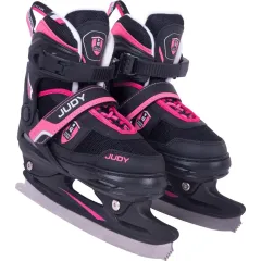 Коньки раздвижные TECH TEAM JUDY р.39-42  black/pink