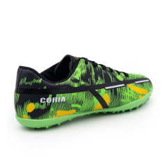 Бутсы ф/б VIRTEY TURF 23876, иск.кожа, цв. зеленый/черный, р.42