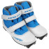 Ботинки лыжные NNN WINTER STAR COMFORT KIDS иск. кожа, цв. белый/синий, лого синий, р.34