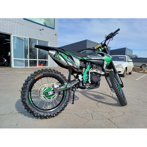 Мотоцикл Кросс Motoland XT300 HS (175FMM) (BB-300cc) зеленый *5