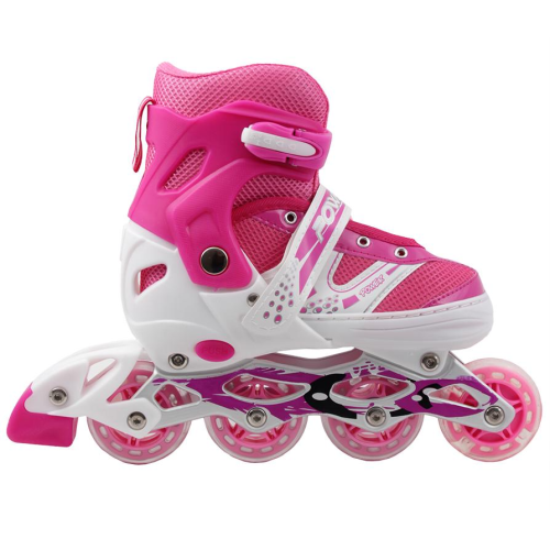 Коньки роликовые POWER DJS-603 р. 39-42 розовый