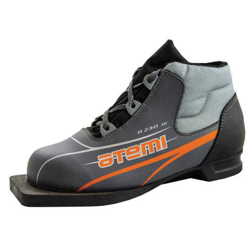 Ботинки лыжные 75мм ATEMI А230 Jr grey р.33