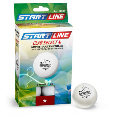 Мячи для н/т Start Line CLUB SELEC 6шт, 1* (8331)