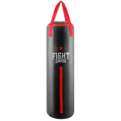 Мешок боксерский FIGHT EMPIRE 15кг на ленте ременной, винилискожа, d-25, 80см (4566258)