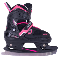 Коньки раздвижные TECH TEAM JUDY р.35-38  black/pink