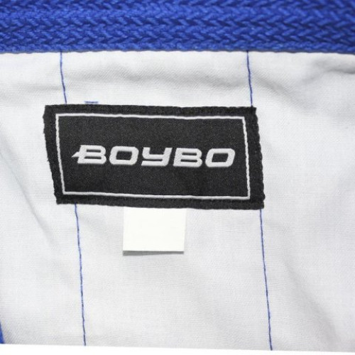 Куртка для самбо BOYBO BSJ120, рост: 160, цв. синий