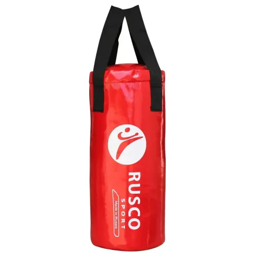 Мешок боксерский RUSCOSPORT 13кг 60см d-30см красный
