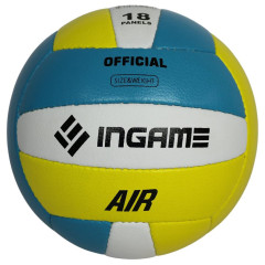 Мяч в/б INGAME AIR желтый/голубой