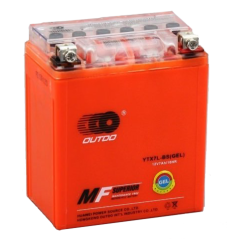 Аккумулятор 12V  7А OUTDO (113х70х132) гелий