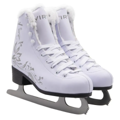 Коньки фигурные VIRTEY DIADEMA р.42 (иск. мех)