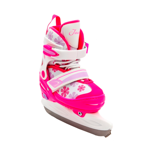 Коньки раздвижные TECH TEAM JASMINE ICE р.30-33 pink
