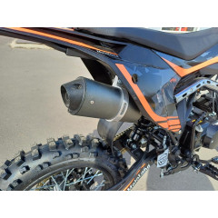 Питбайк  Motoland GF125 E оранжевый/чёрный *4