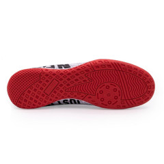 Бутсы ф/б VIRTEY INDOOR 21811 ICON, иск.кожа, цв. белый/красный, р.37