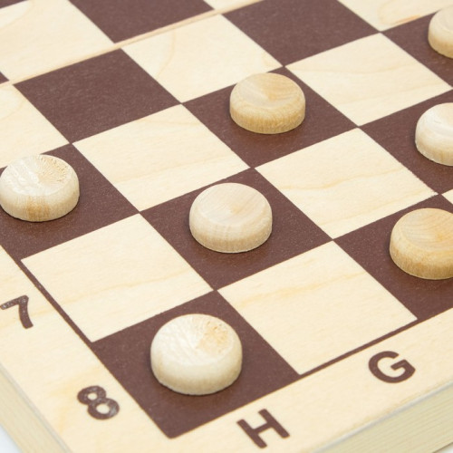 Игра настольная 3 в 1 29х29см (шахматы, шашки, нарды)  (3814992)