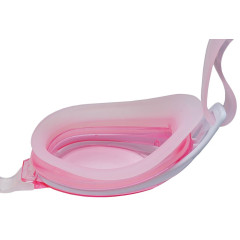 Очки для плавания ATEMI B203 силикон (роз/бел)