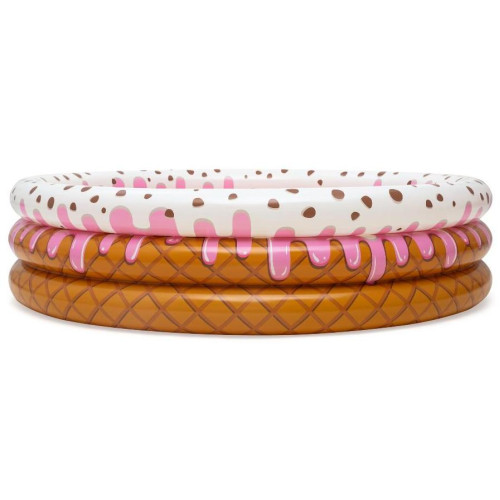 Бассейн BEST WAY 51144 надувной Sundae Funday, 160х160х38 см