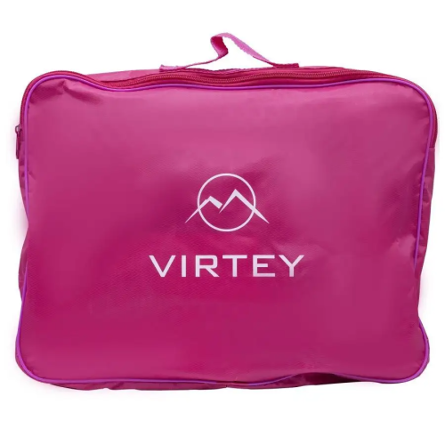 Коньки раздвижные VIRTEY JOY BW-902-2 р. 33-36. Цвет: розовый