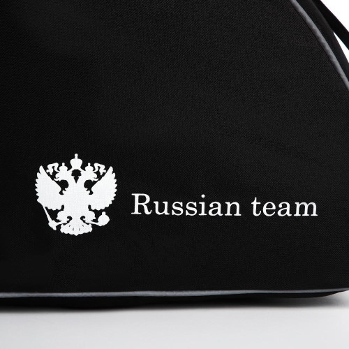 Сумка для коньков NAZAMOK KIDS Russian team, 40х32х20см, черный (9702054)