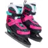 Коньки раздвижные TECH TEAM ICEROLL BLACK/PINK р.31-34