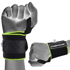 Суппорт запястья BOYBO BWS305, черно-зеленый (M)
