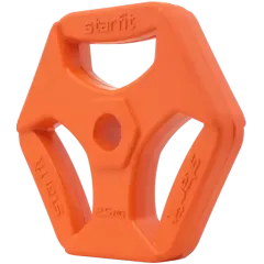 Диск обрезин. STARFIT BB-205 с хватами  2,5 кг, d=26 мм, оранжевый