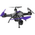 Игрушка КВАДРОКОПТЕР Hiper HQC-0003 Falcon X FPV 0.3Mpix VGA WiFi ПДУ черный/фиолетовый