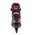 Коньки раздвижные VIRTEY POWER BW-166 р. 31-34. Цвет: черный/красный