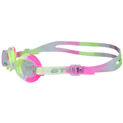 Очки для плавания ATEMI S307 дет,PVC/силикон (желт/роз/бел)
