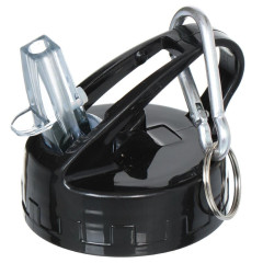 Бутыль спортивная DANIKS SL-50YE-419C 0,5л черный