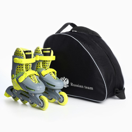 Сумка для коньков NAZAMOK KIDS Russian team, 40х32х20см, черный (9702054)