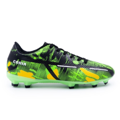 Бутсы ф/б VIRTEY MSR 23875, иск.кожа, цв. зеленый/черный, р.43